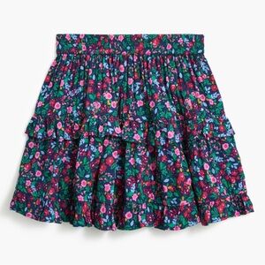 J.Crew Crewcuts Girls’ Floral Tiered Skirt